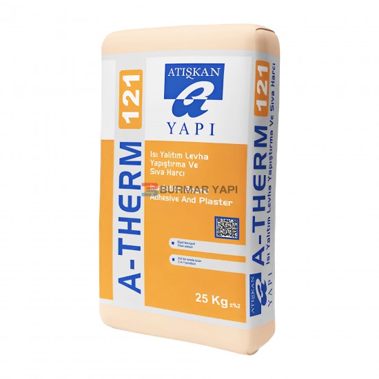 Atışkan A-Therm 121 Mantolama Yapıştırma ve Sıva Harcı
