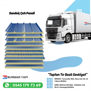 Afyon Sandviç Çatı Paneli Fiyatları