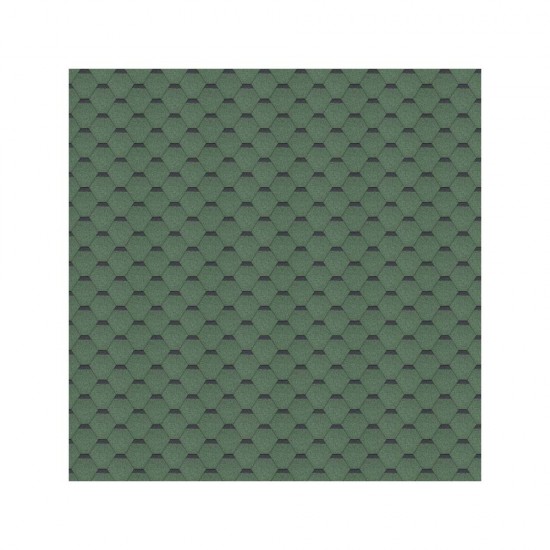 Petek Desenli Shingle Yeşil